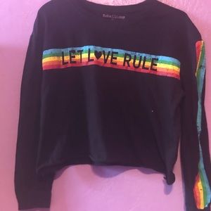 Pride crop top